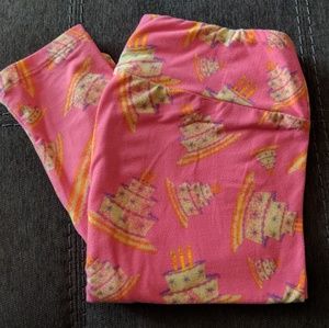 Lularoe Birthday OS Leggings